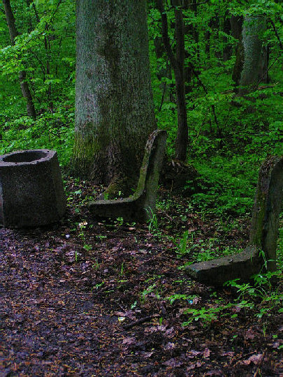 Rest of a bench, Białystok